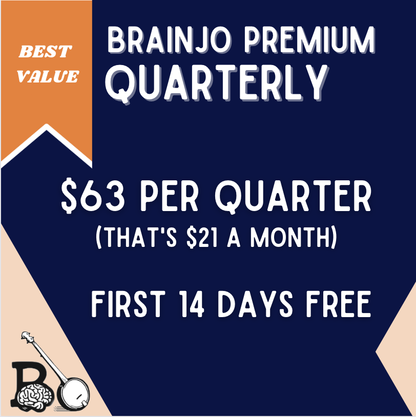 Brainjo Premium quarterly with free triall