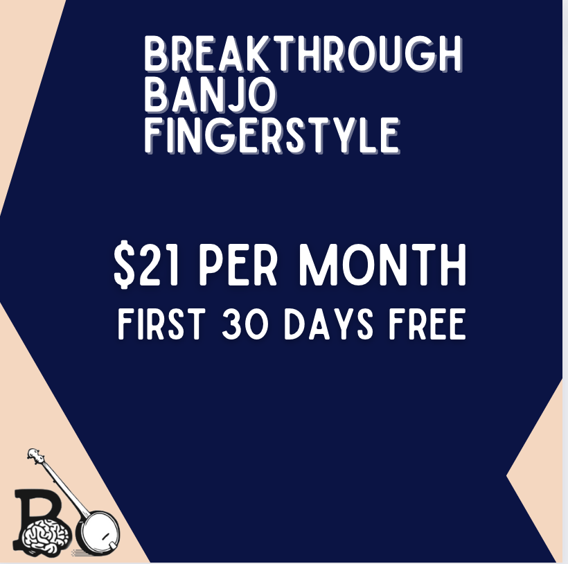 Breakthrough banjo fingerstyle sign up