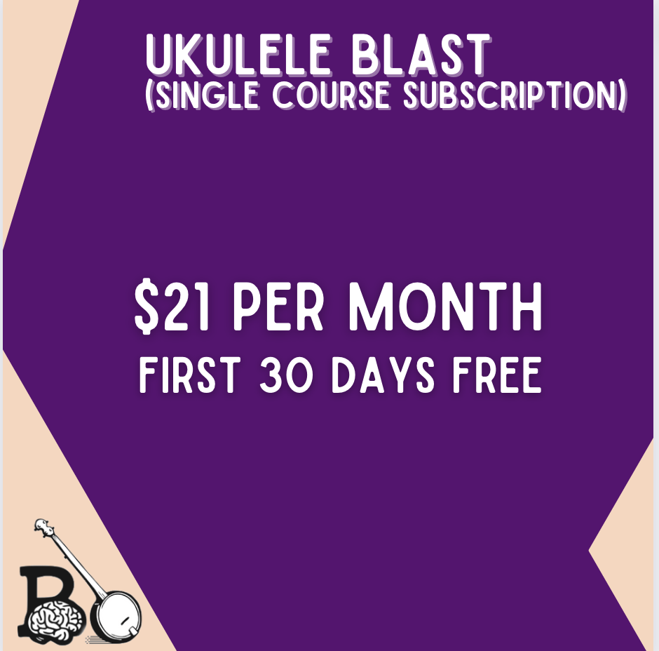 Ukulele Blast monthly subscription